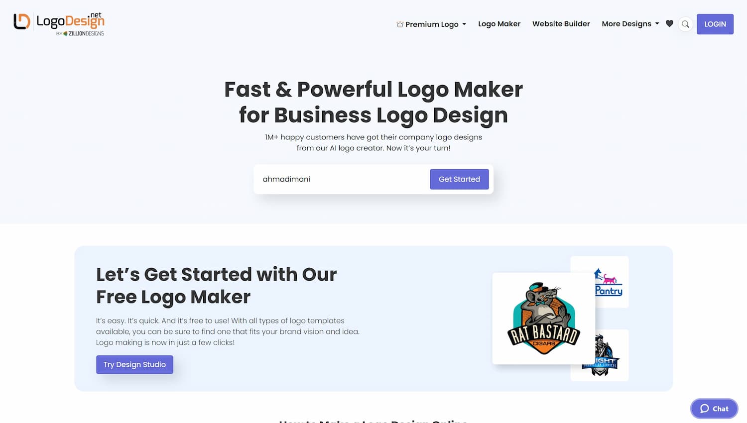 طراحی لوگو با هوش مصنوعی logodesign | کاوش سایت