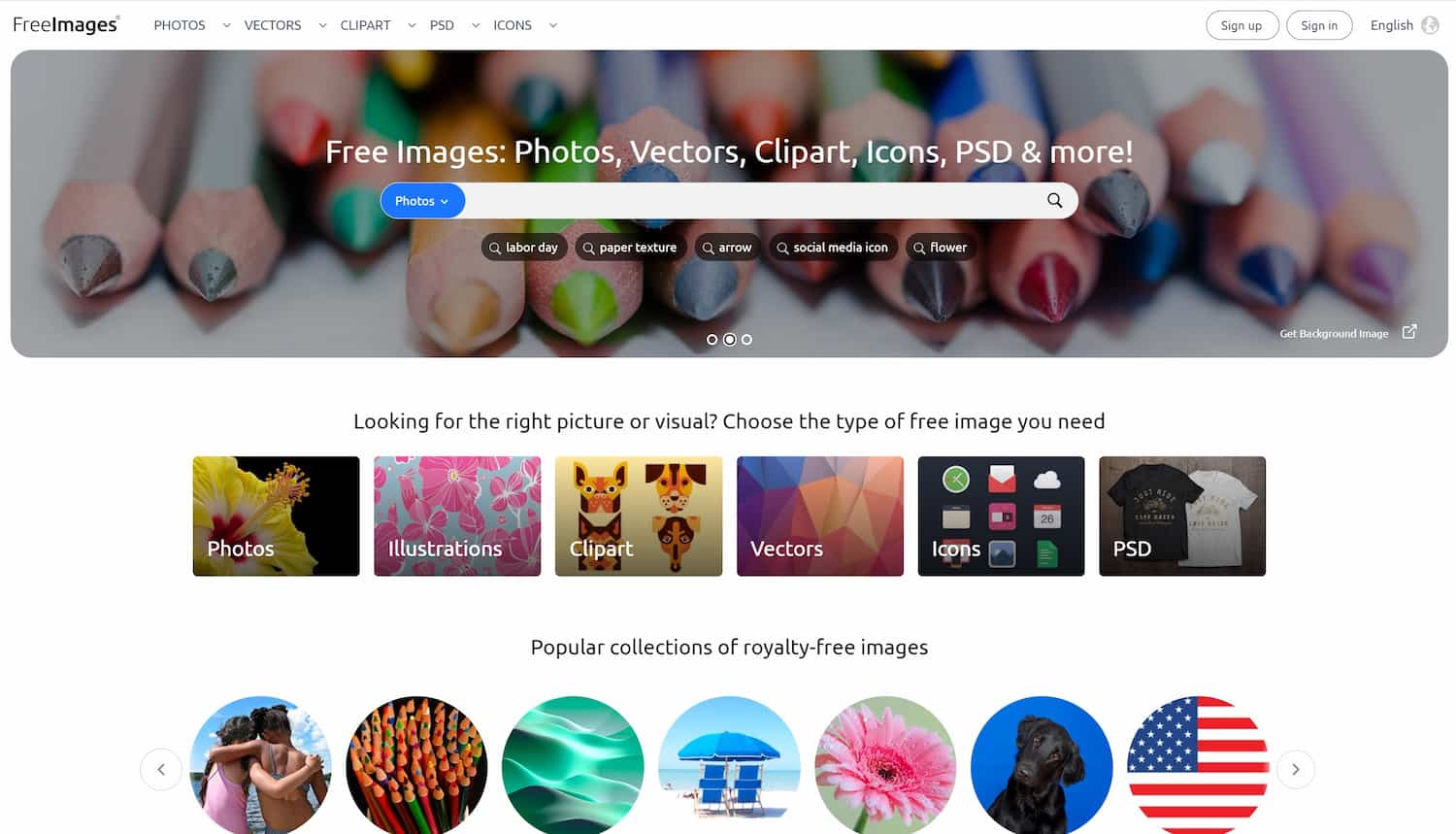 سایت freeimages برای دانلود عکس بدون بک گراند | کاوش سایت