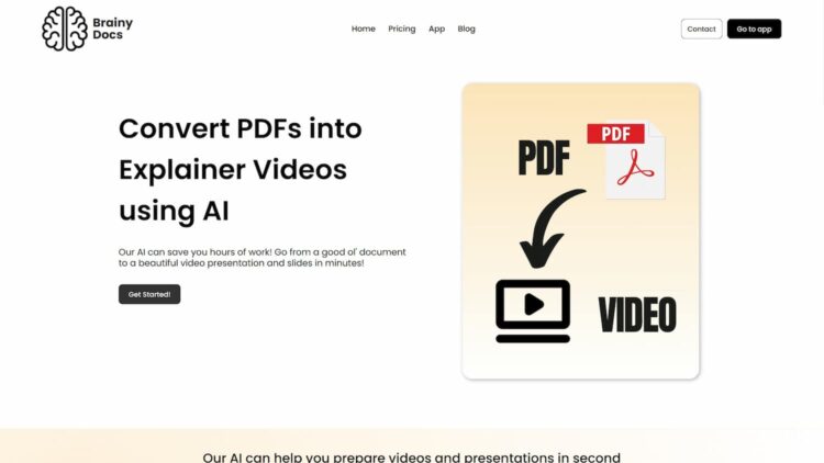 تبدیل pdf به ویدیو با هوش مصنوعی